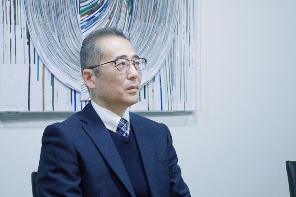 インタビュー風景